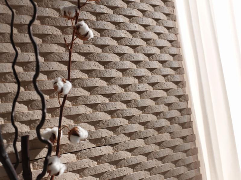 Stranolegno design: creazioni in polistirolo, sculture, sfere in ... Parete finto muro